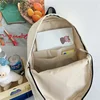 Y2K Girls Star Pattern Laptop Backpack Teen Student Large Capacity School Bookbag Corduroy Rucksack Double Strap Shoulder Bag 5