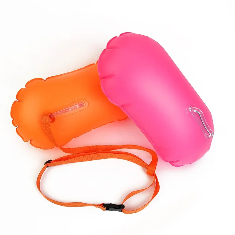 Inflatable Swimming Buoy With Waist Belt For Water Sport