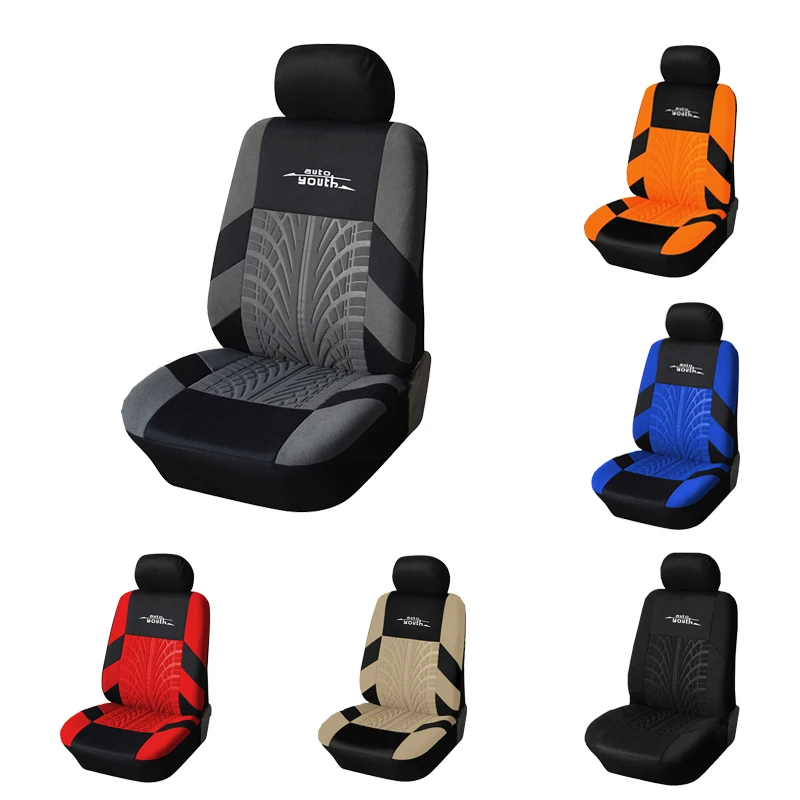 SingleFrontCarSeatCoversWithFixingHooksUniversalFitsMostAuto