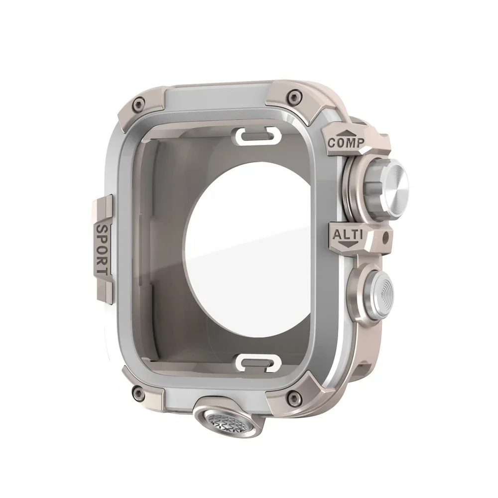 Premium Aluminum Alloy Full Cover Protective Case with Screen Film