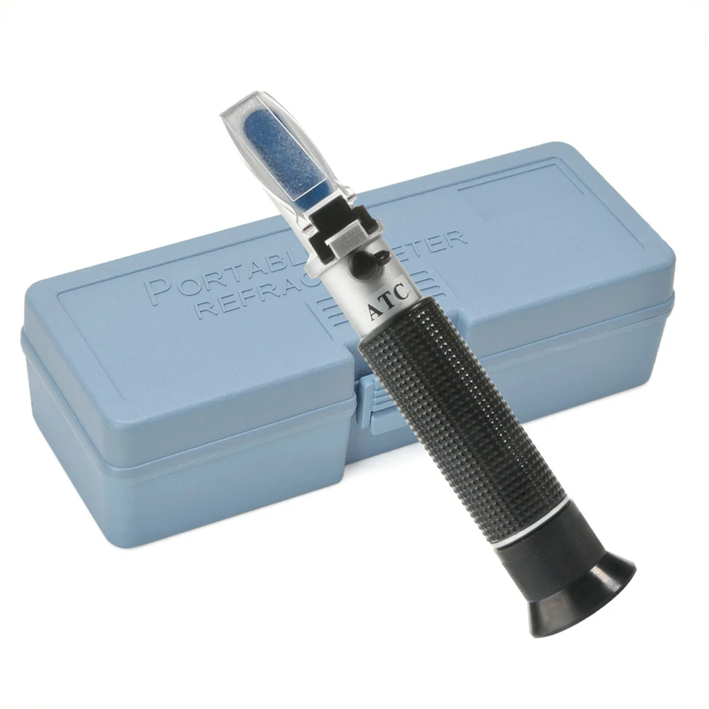 RZ Human Clinical Urine Protein Refractometer 0-12g/dl Serum Protein Urine SG RI Tri Scale liquid refractometer hand held refractometer