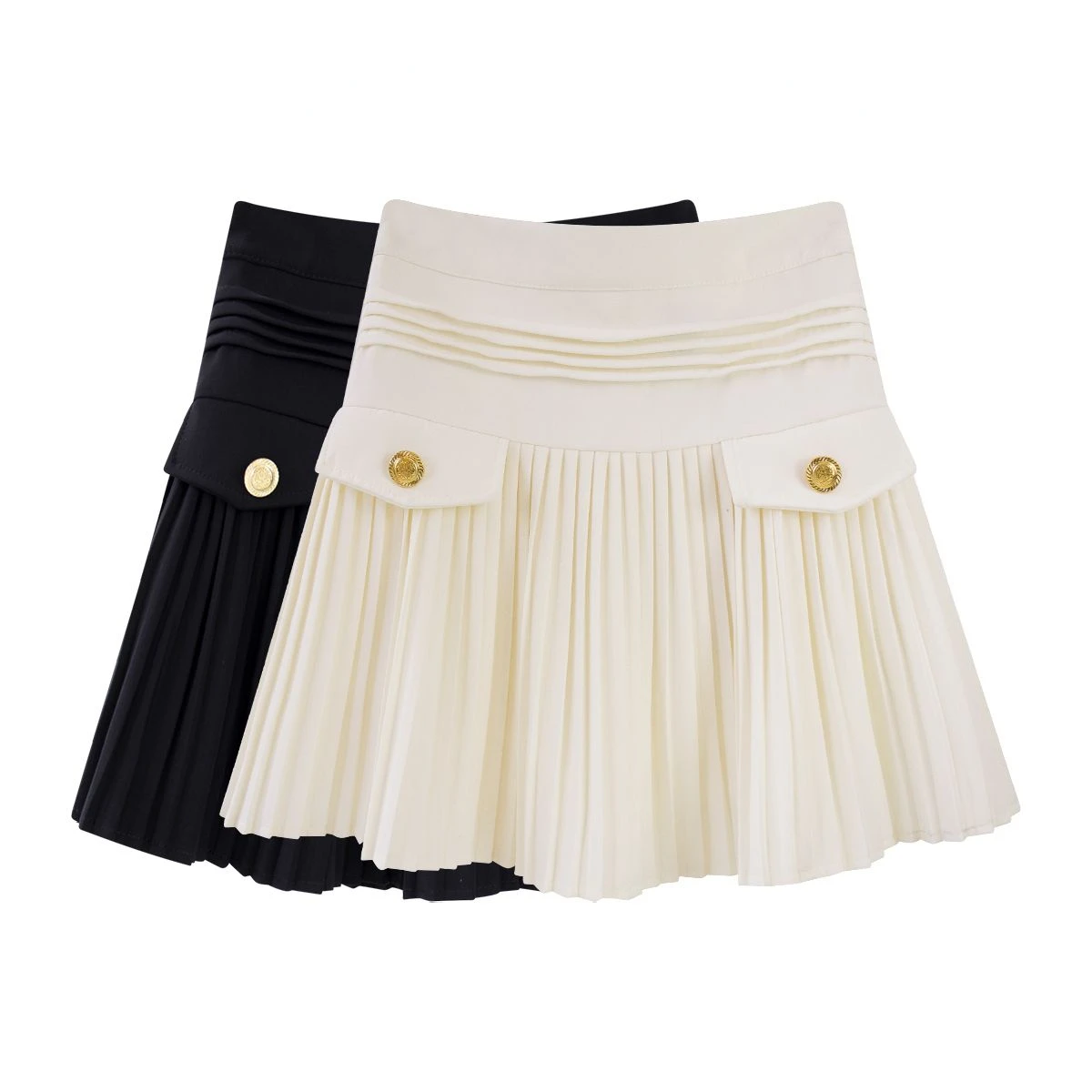 

Spring New Oversized High Waist A-Line Skirt For Women Design Sense Slimming Temperament Simplicity Commuter Female Clothes