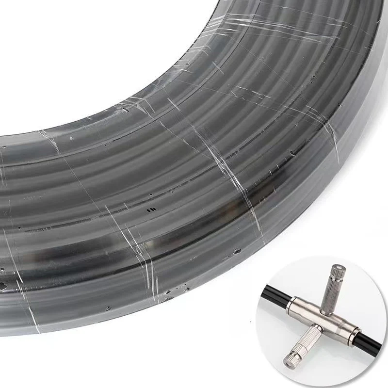HEMAN 100m 3/8 Inch Inner Diameter 5.5mm Outter Diameter 9.52mm High Pressure Nylon Tube Pipe For Gareden Mist Cooling System 4