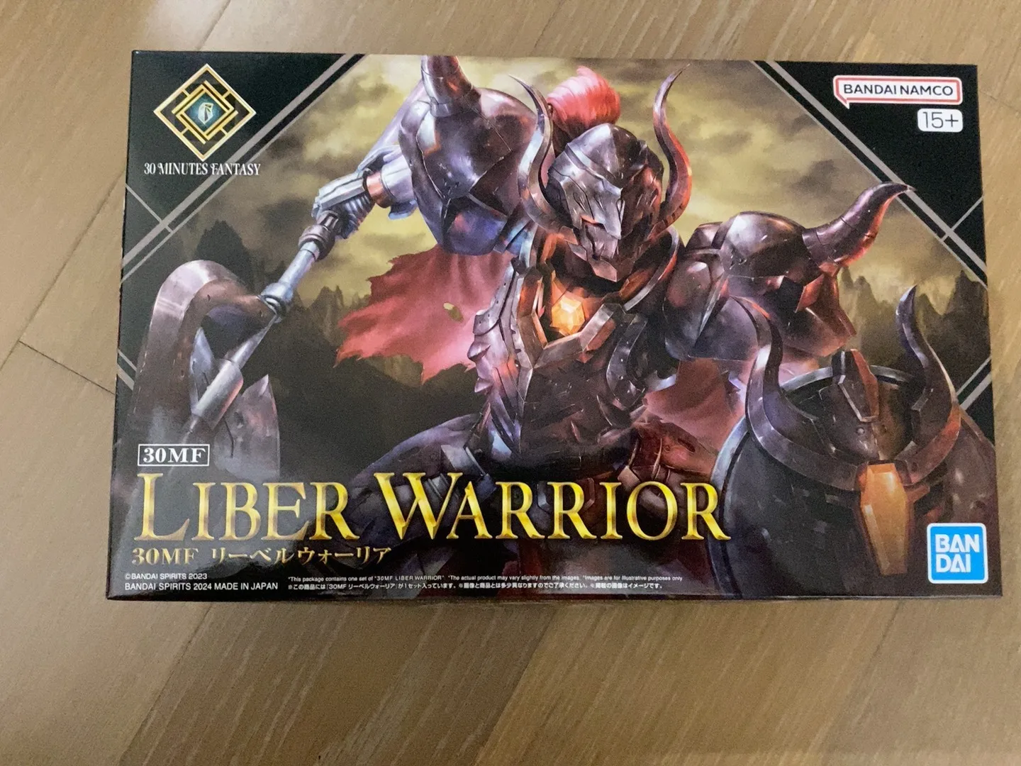 Modelo Rosan Knight De Bandai - Kit De Montaje 30MF, Plástico Codificado Por Colores