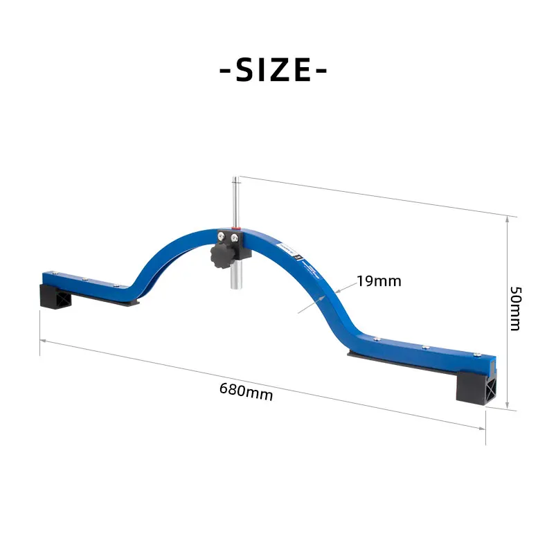 TOOPRE Bicycle Wheel Set Center Bow Wheel Center Positioning Gauge Calibration Wheel Bow Adjustment Tool