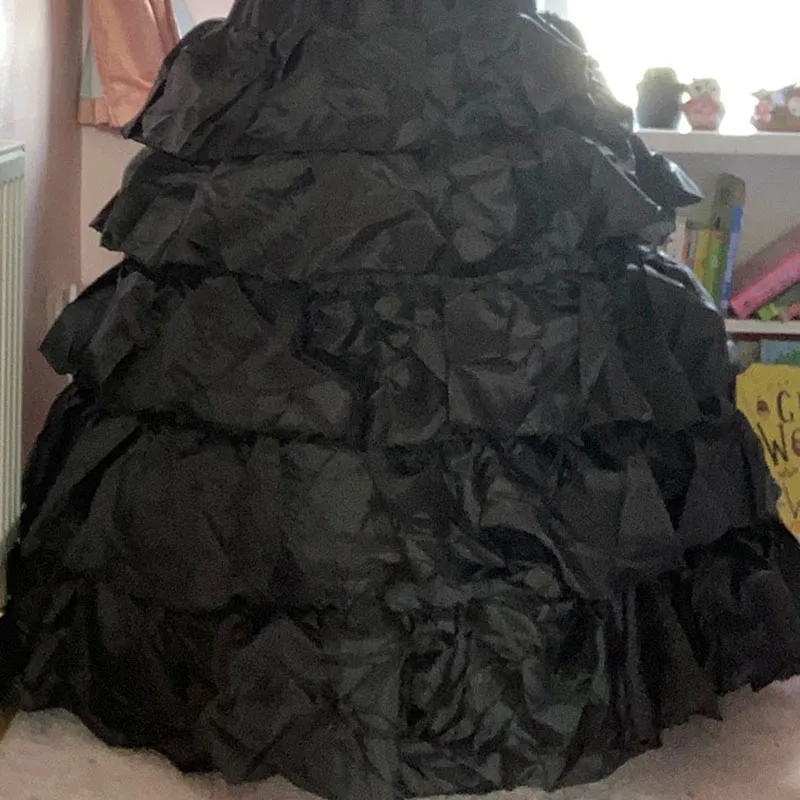 Long 4 Hoops Petticoat Underskirt For Ball Gown Wedding Dress Mariage Underwear Crinoline Wedding Accessories