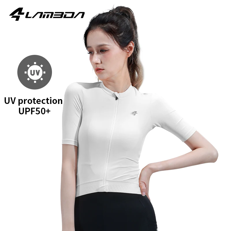 Cycling Jersey MTB Bike Shirt Short Sleeve Road Bike Top Riding Clothing for Women