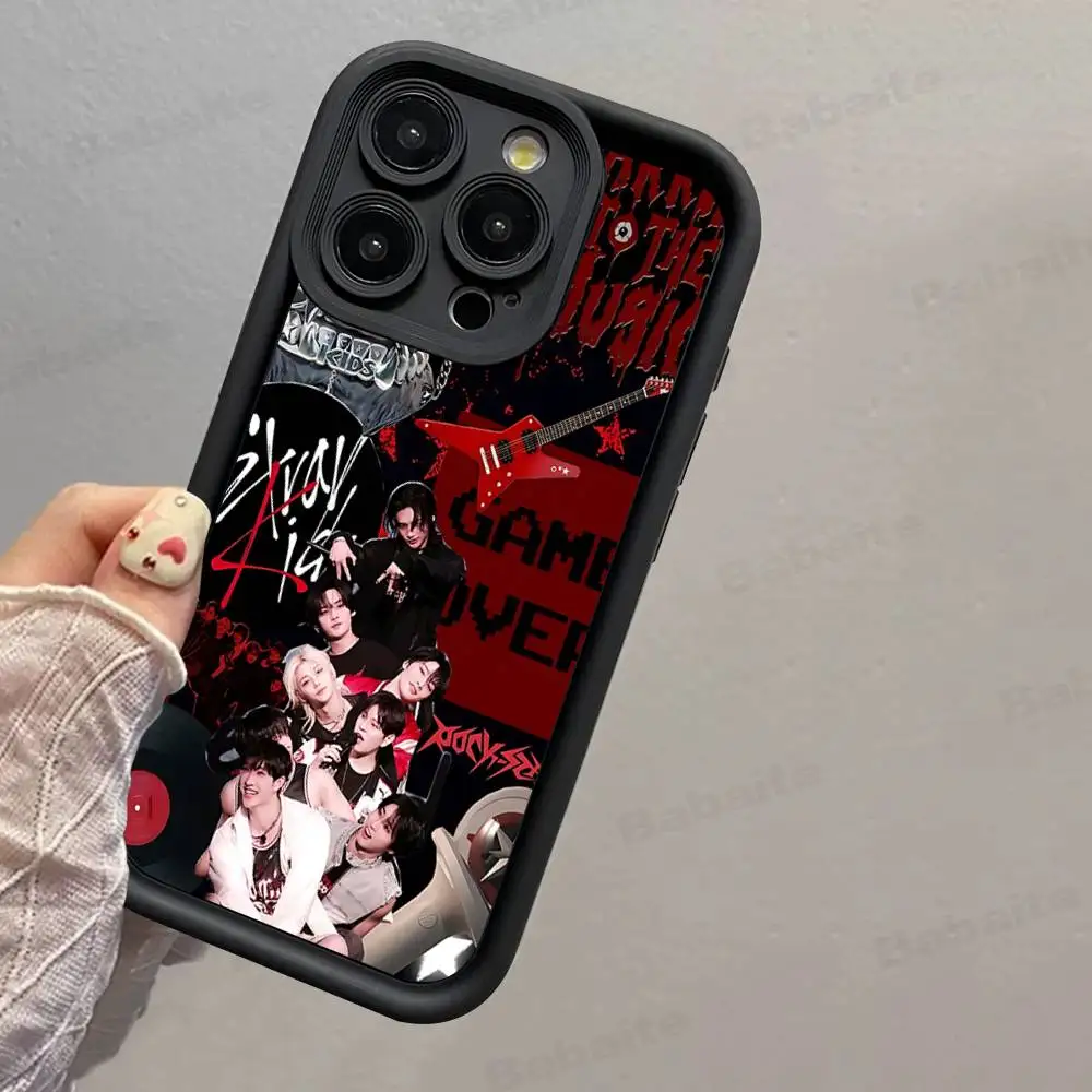 S-Strays K-Pop Kids Silicone Phone Case Back Cover