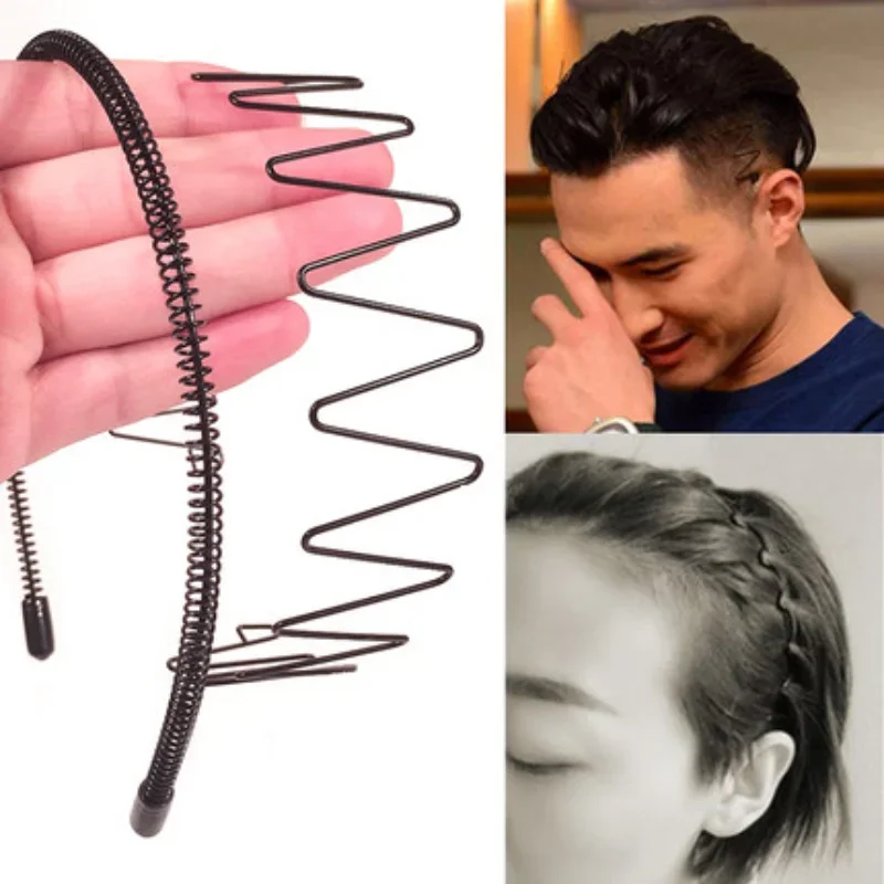 URAQT Fasce per Capelli in Metallo Cura Della Bellezza, 6 Pezzi Unisex Cerchietto, Capelli
