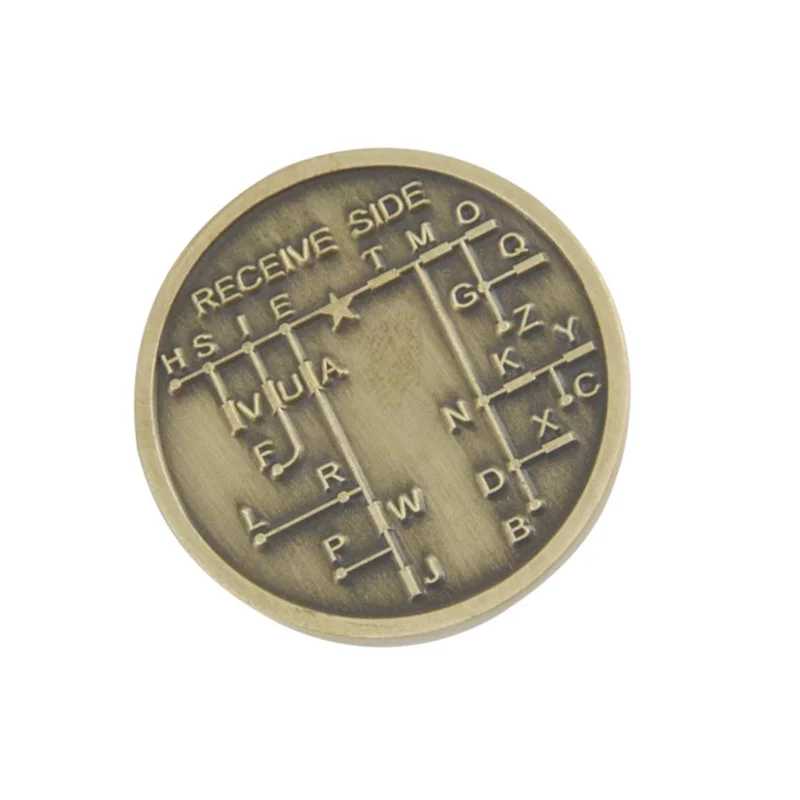 Morse Code Coins CW Morse Code Commemorative Coins CW Training Coin