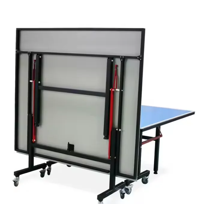 High Quality Professional Indoor Portable Folding Ping Pong Table Tennis Table Set with Wheels