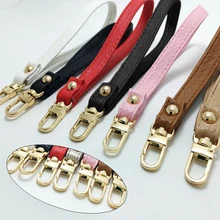 

1 Genuine Leather Bag Handle Wristlet Hands-Free Purse Wallet Strap Detachable Wrist Strap for Handle Bag Clutch Bag Accessories