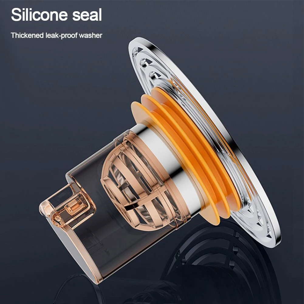 Bath Shower Floor Strainer Cover Plug Trap One-Way Drain Valve Toilet Insect Prevention Deodorant Sewer Strainer