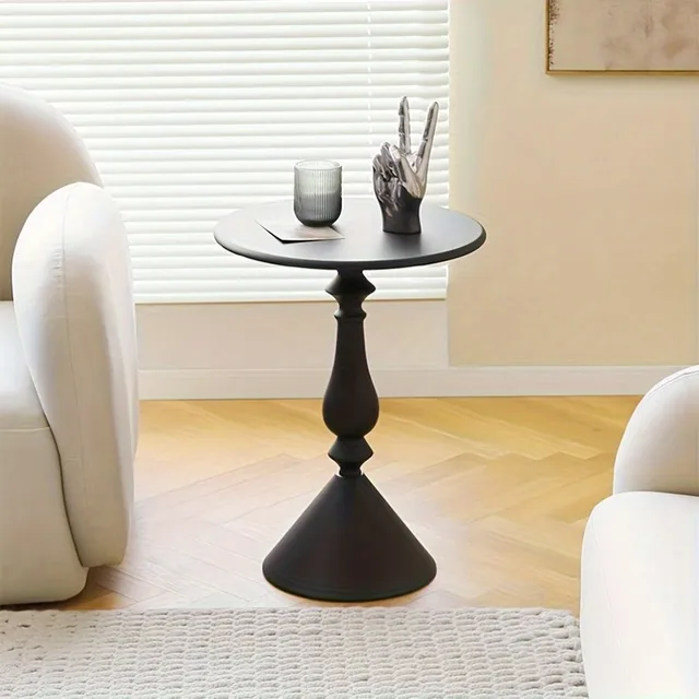 Nordic Style Coffee Table Moving Side Table Sofa End Table Luxurious Elegant Small Round Table for Home Simple Nightstand