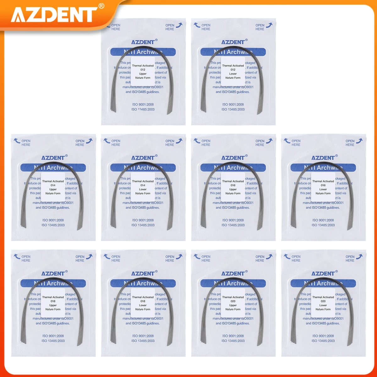 Рисунок 2 - Ортодонтические круглые изогнутые