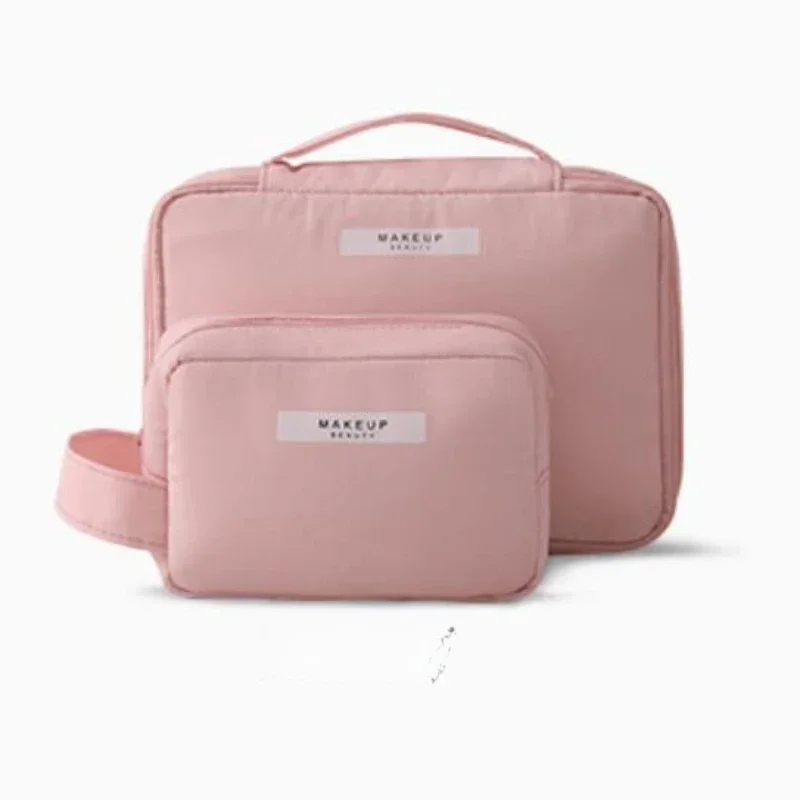 Water-resistant Portable Travel Makeup and Skincare Organizer with Large Capacity