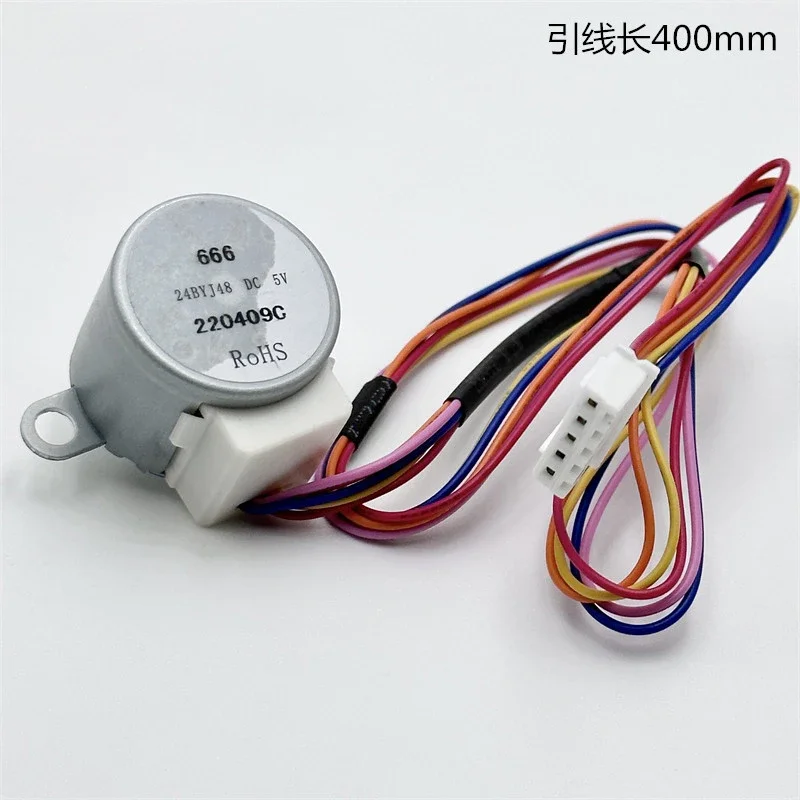 DC 5V 24BYJ48 Micro Gear Stepper Reduction Motor 4-Phase 5-Wire 64:1 Reduction Ratio for Arduino/Camera Monitoring
