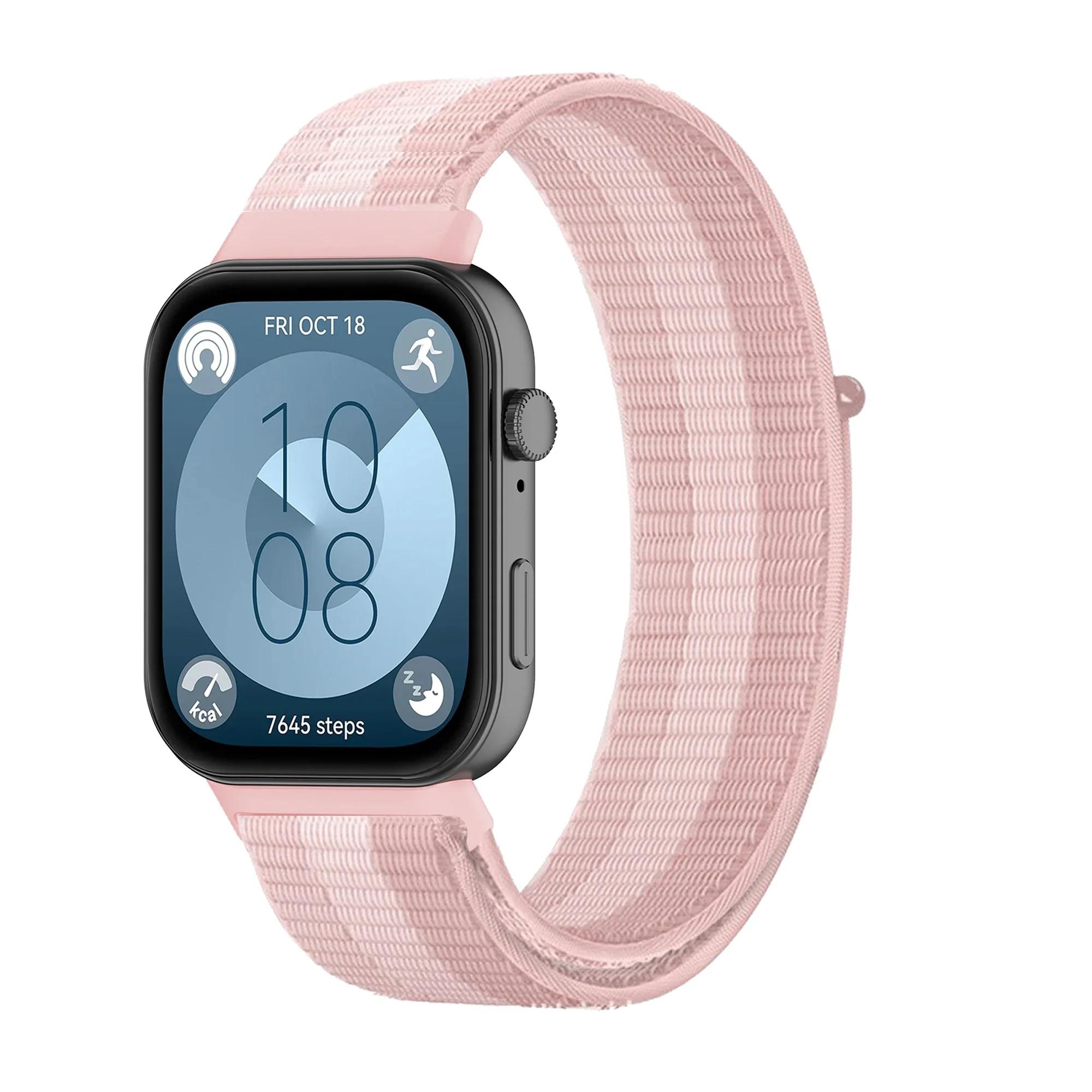 Nylon Loop Strap Woven Sports Smartwatch Wristband Bracelet