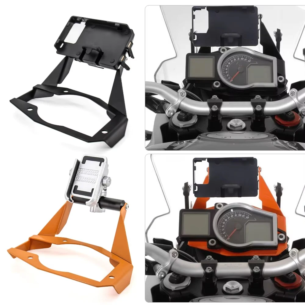 Supporto Telefono Per Moto KTM 1050/1090/1190 Adventure – Barra Trasversale Espansione, Per GPS E Navigatori