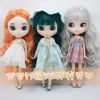ICY DBS Blyth Doll 1/6 Joint Body 30CM BJD toys Natural shiny face with extra hands AB DIY Fashion Dolls girl gift 1
