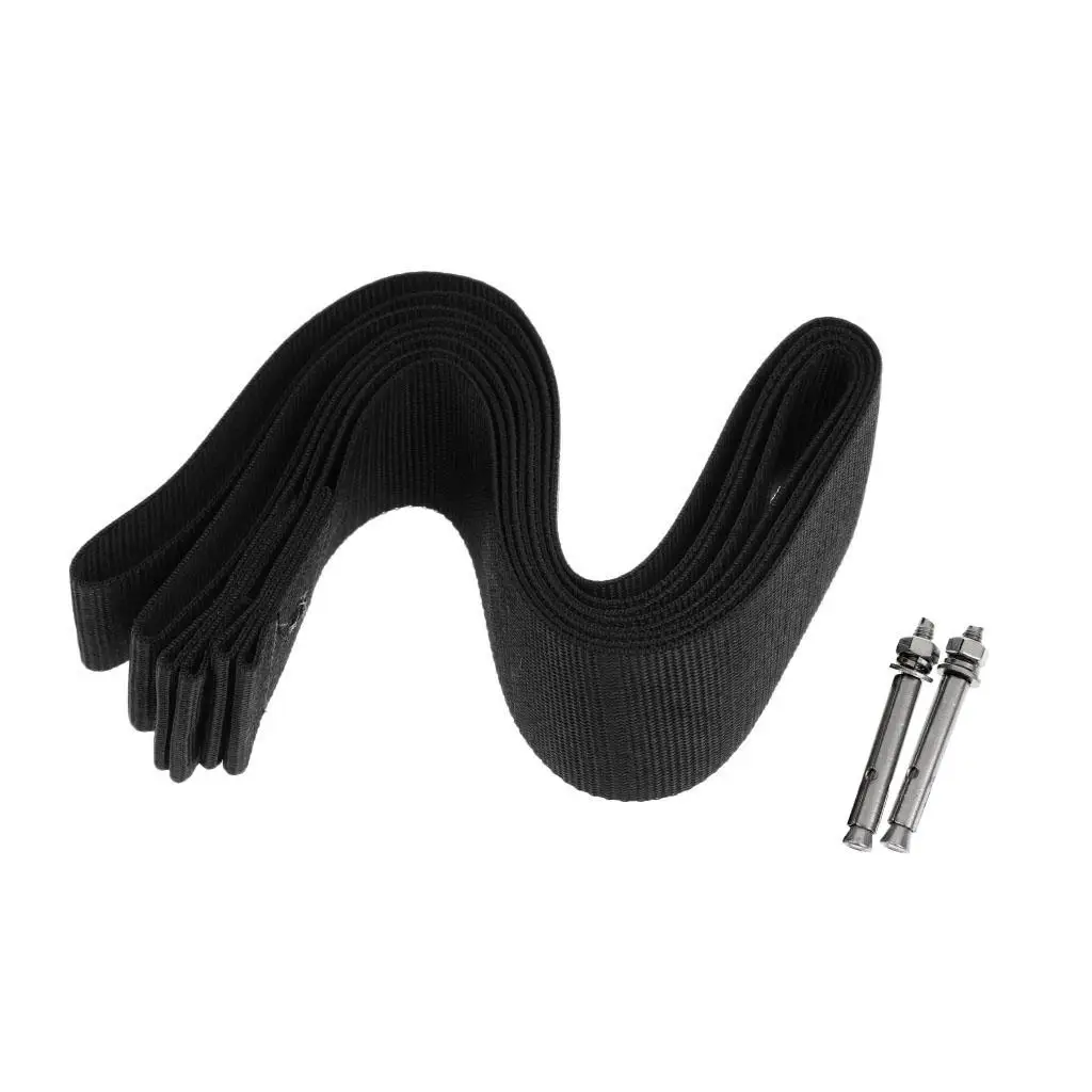 2Pcs Black 55mm Width Webbing Straps Surfboard Longboard Board Sling Wall Storage Keeper Surfing Accessories 2Pcs Black 55mm Width Webbing Straps Surfboard Longboard Board Sling Wall Storage Keeper Surfing Accessories