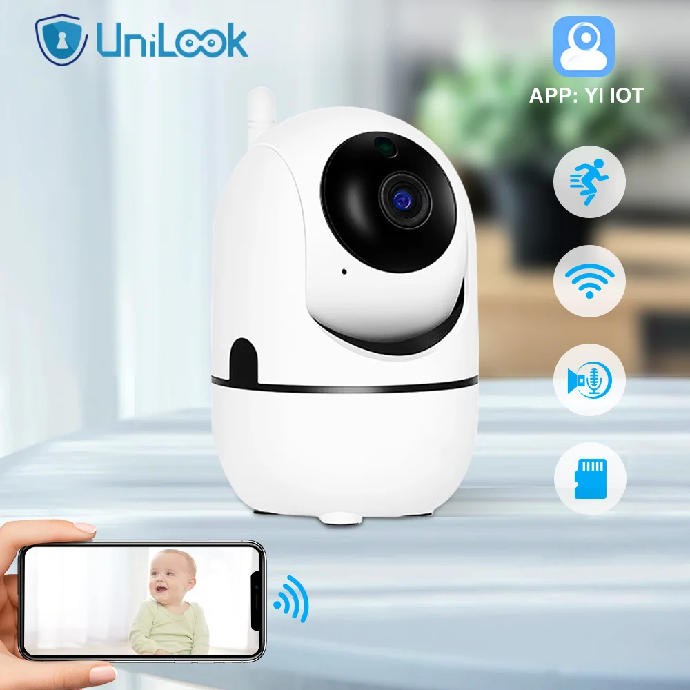 UniLook 1080P IP Camera 5G WiFi Baby Monitor With Camera Wireless Home CCTV Security Camera Auto Tracking Two-way Audio Video