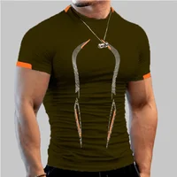 Sportswear Gym Breathable T Shirt Men Quick Drying Jogging T-Shirt 3