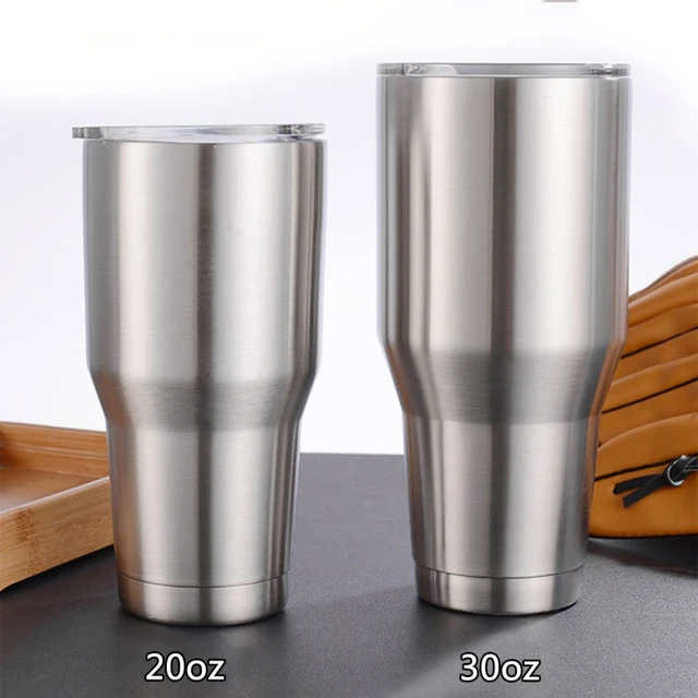 Travel Coffee Cup Mug Tumbler - 20 oz - Stainless Steel Vacuum