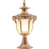 Modern Post light Led Aluminium Outdoor Europe creative design warterproof lamps decor park courtyard garden lights 5