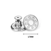 20/10Pcs Detachable Jeans Screw Button Snap Fastener Pant Pins Nail Free Jeans Adjustable Waist Alloy Buckles Sewing Accessories 6