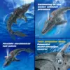 2.4G Remote Control Dinosaur Kid Mosasaurus Diving Toy Rc Boat Outdoor Toy Water For Swimming Pool Bathroom Bath Toys For Kids 4
