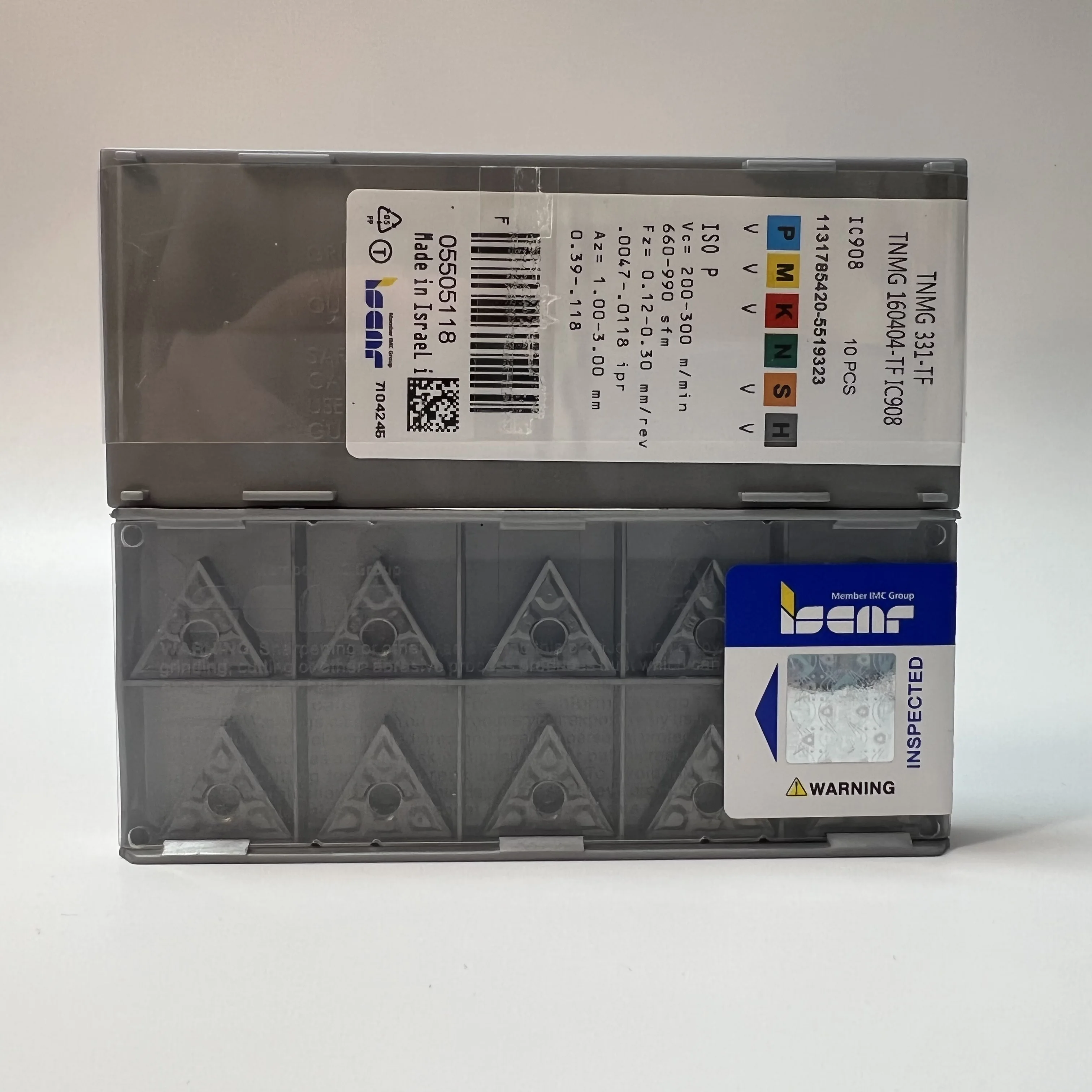 Фрезерный станок с ЧПУ TNMG160404-TF IC908 IC907