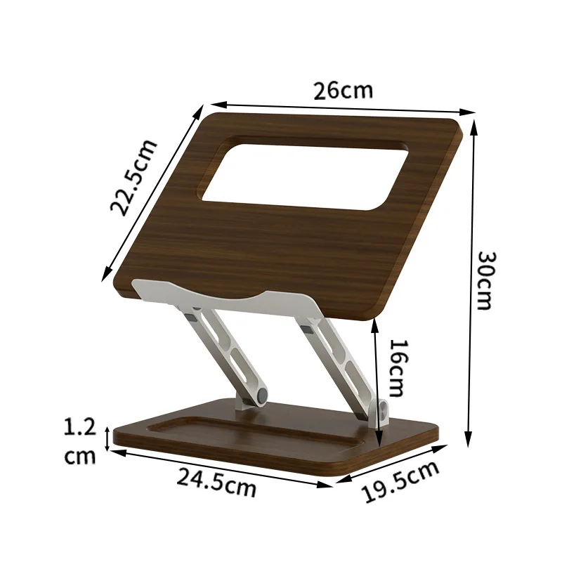노트북 스탠드 높이 증가 열 방출 휴대용 게임용 노트북 선반 지지대 수직 노트북 스탠드
