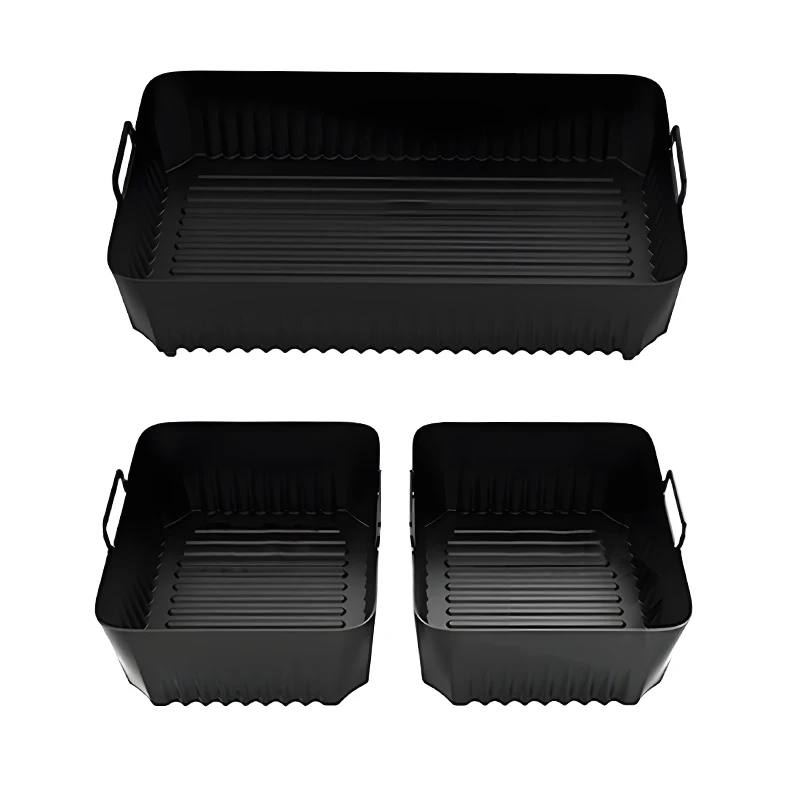 Silicone Non-Stick Heat Resistant Air Fryer Liner - Easy to Clean Cooking Accessory