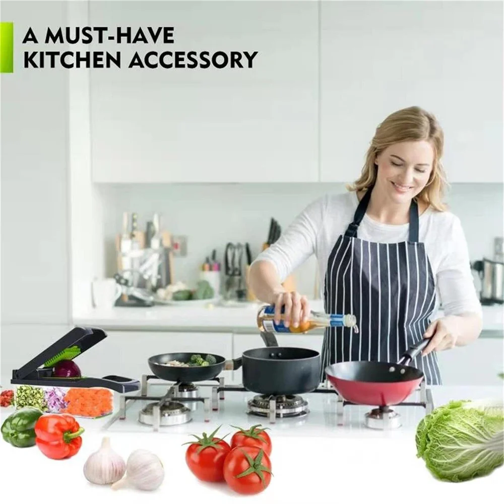 Multifunctional Vegetable Cutter Slicer Carrot Potato Grater Onion Chopper 12 In 1 With Drain Basket Kitchen Fruit Food Gadgets