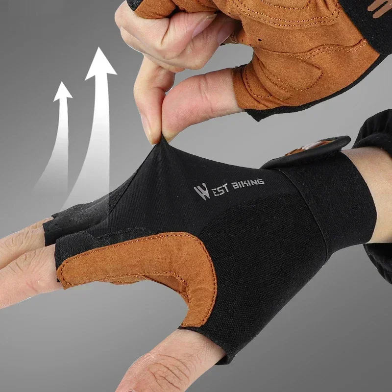 Half-finger breathable cycling gloves men and women mountain bike fitness gym running sports bicycle motorcycle gloves sport gloves