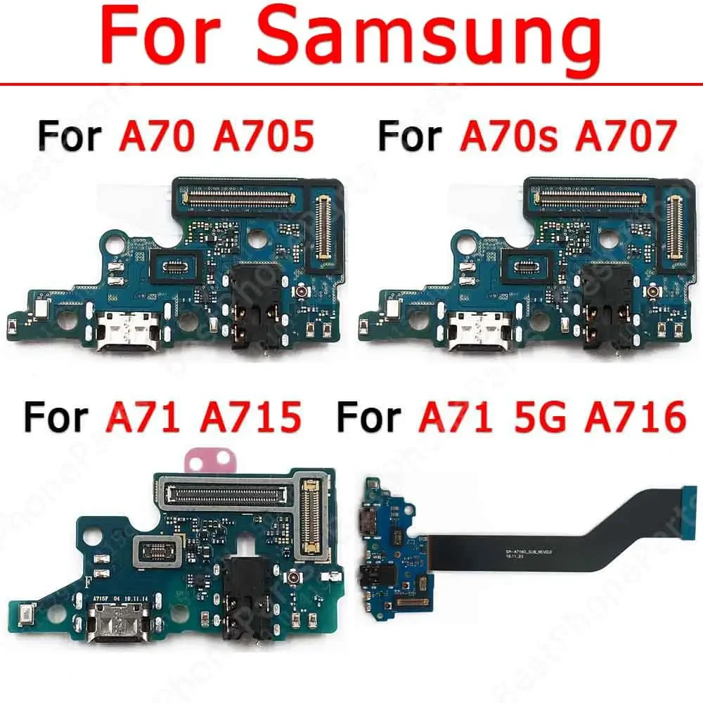 

Usb Charge Board For Samsung Galaxy A70 A70s A71 5G Charging Port Plate Pcb Dock Connector Flex Cable Spare Parts