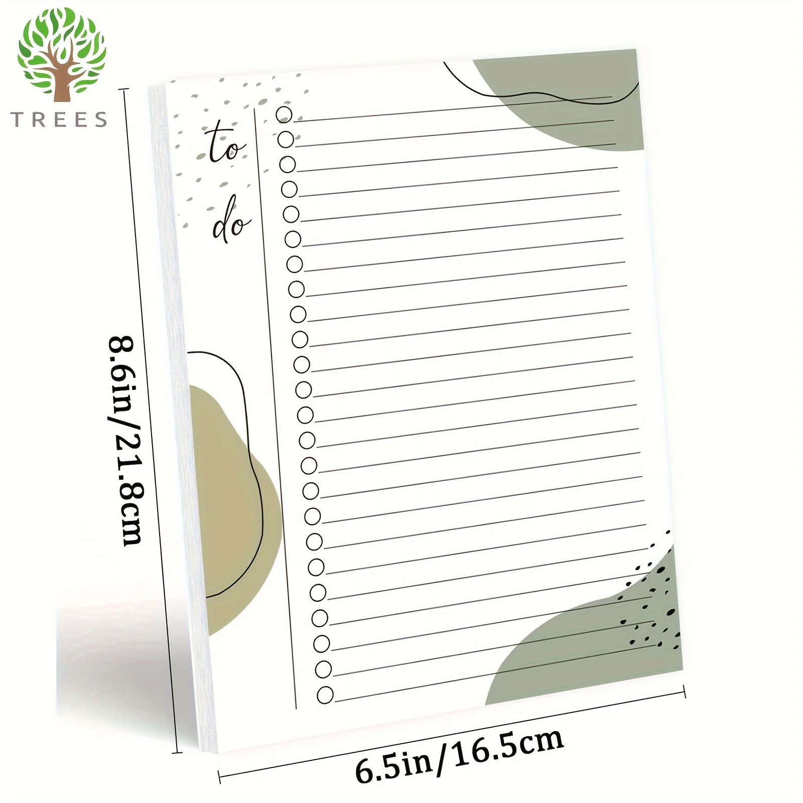 52 sheets Daily To Do List Notepad-Undated Task Planner for Work-Thick Paper Productivity Notebook With magnetic suction
