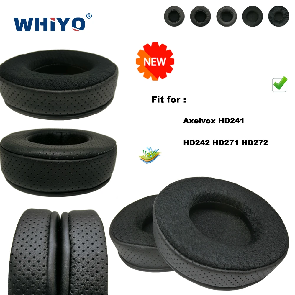 

Replacement Ear Pads for Axelvox HD241 HD242 HD271 HD272 Headset Parts Leather Cushion Velvet Earmuff Headset Sleeve Cover