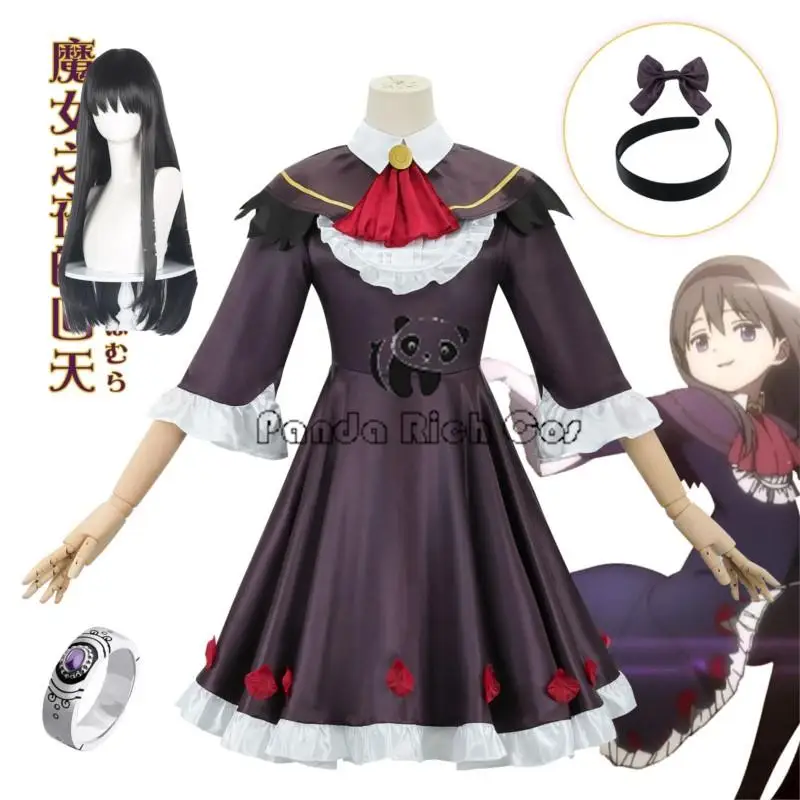 

Женский костюм для косплея аниме, парик, чулки, повязка на голову