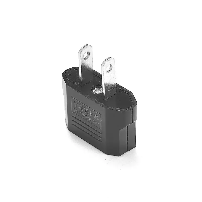 1-100pcs US AU EU Plug Adapter American Japan China US To EU Euro Travel Mini Portable Power Adapter Outlet Converter Socket plug adapter ac adapter