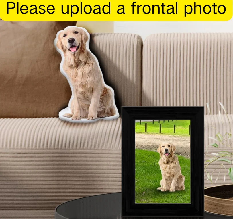 Custom Pets Cushion Personalized Filling Pets Photo Cushion DIY Pillow for Putting Picture of Cats and Dogs Home Decor 3