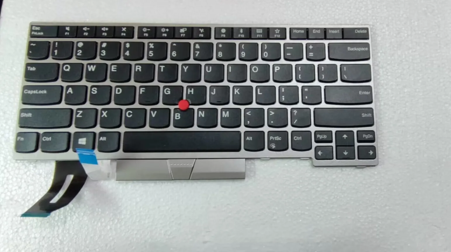 

Для Lenovo Thinkpad E480 E485 L380 L480 L490 T480s T490 клавиатура Серебристая Рамка без подсветки US
