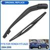 355mm 14" Rear Window Windshield Wiper Blade Arm Set for 09-14 Honda Fit Jazz MK2  Car  Back Wiper Blade Arm 1