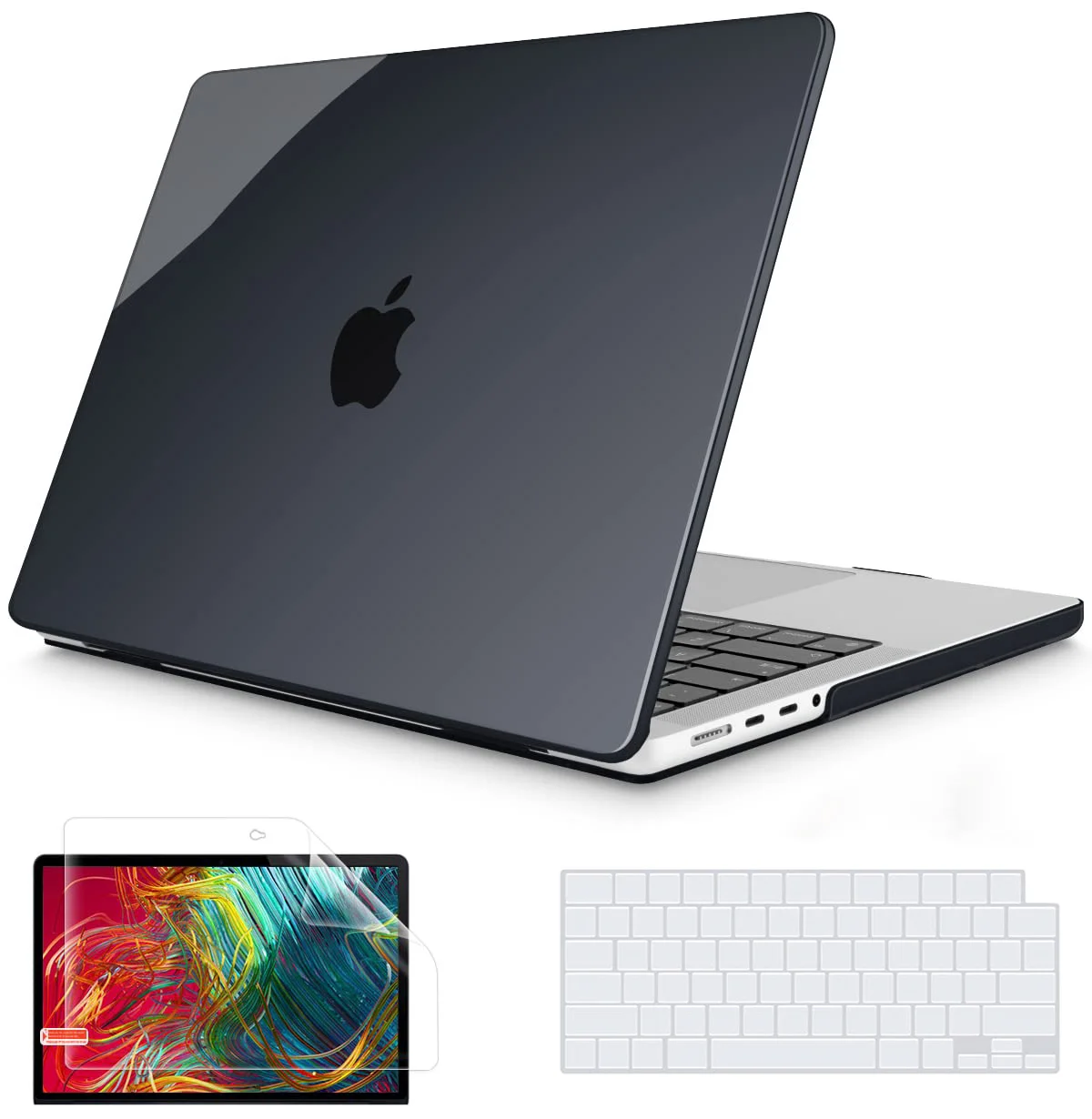 Custodia Per Macbook Pro 14 16 Pollici M3/M2/M1 Pro/Max Chip Case A2991 A2780 A2485 A2442 A2779 A2992 (2023 2022 2021) Per Macbook