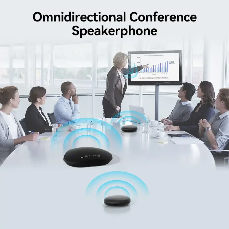 OneKing 360 Degree Pickup Audio Conferencing Speaker Usb Meeting Mic Video Conference Microphone Speakerphone