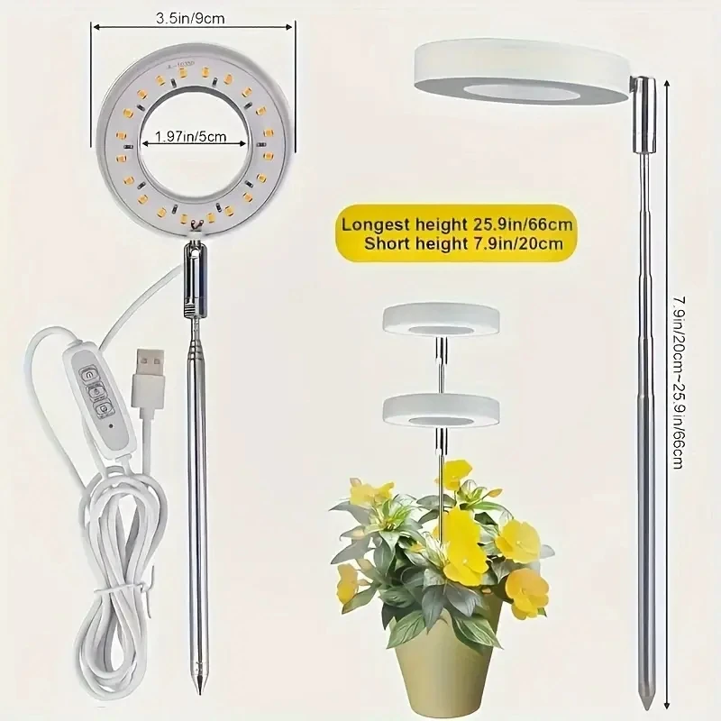 LED Grow Light for Small Plant Care