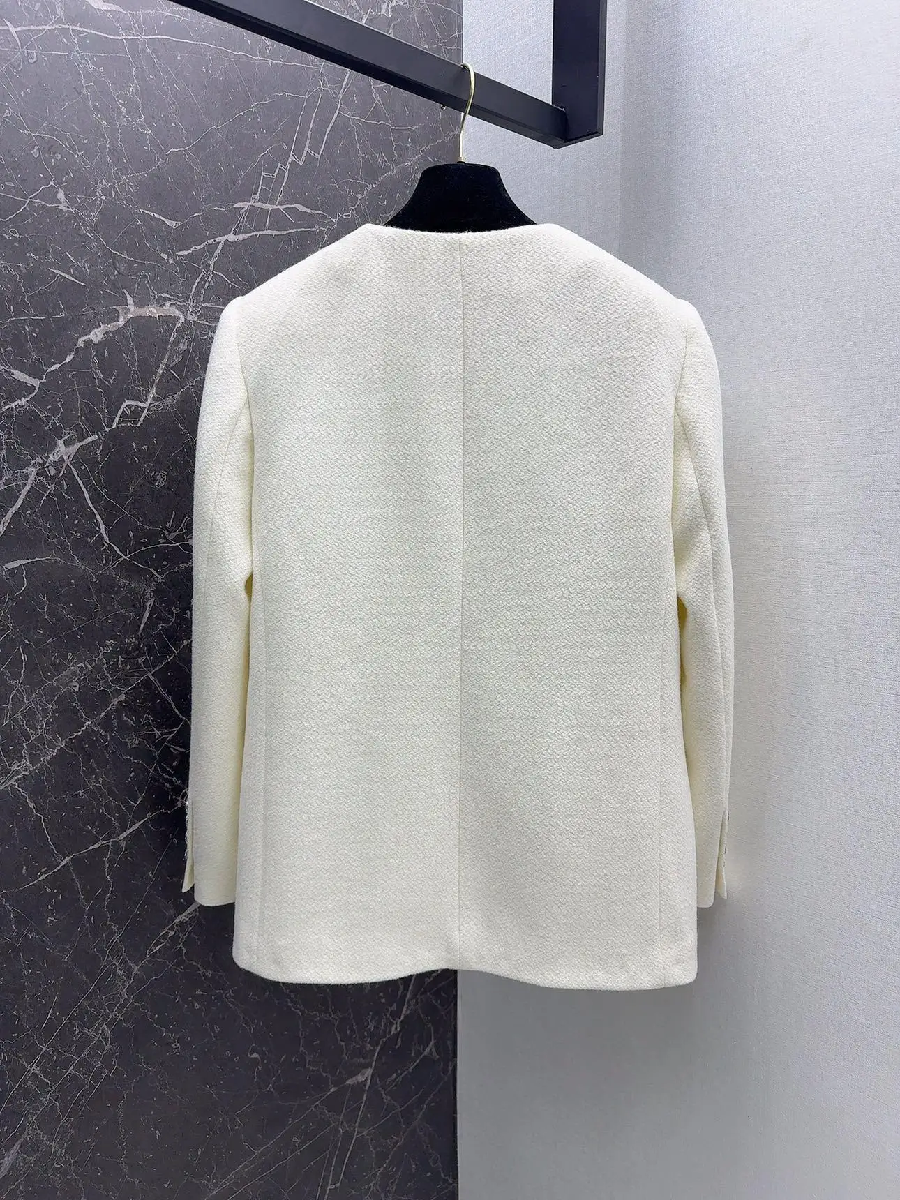 

2024 New Loose Cut Wool Coat - Coarse Knitted Comfort