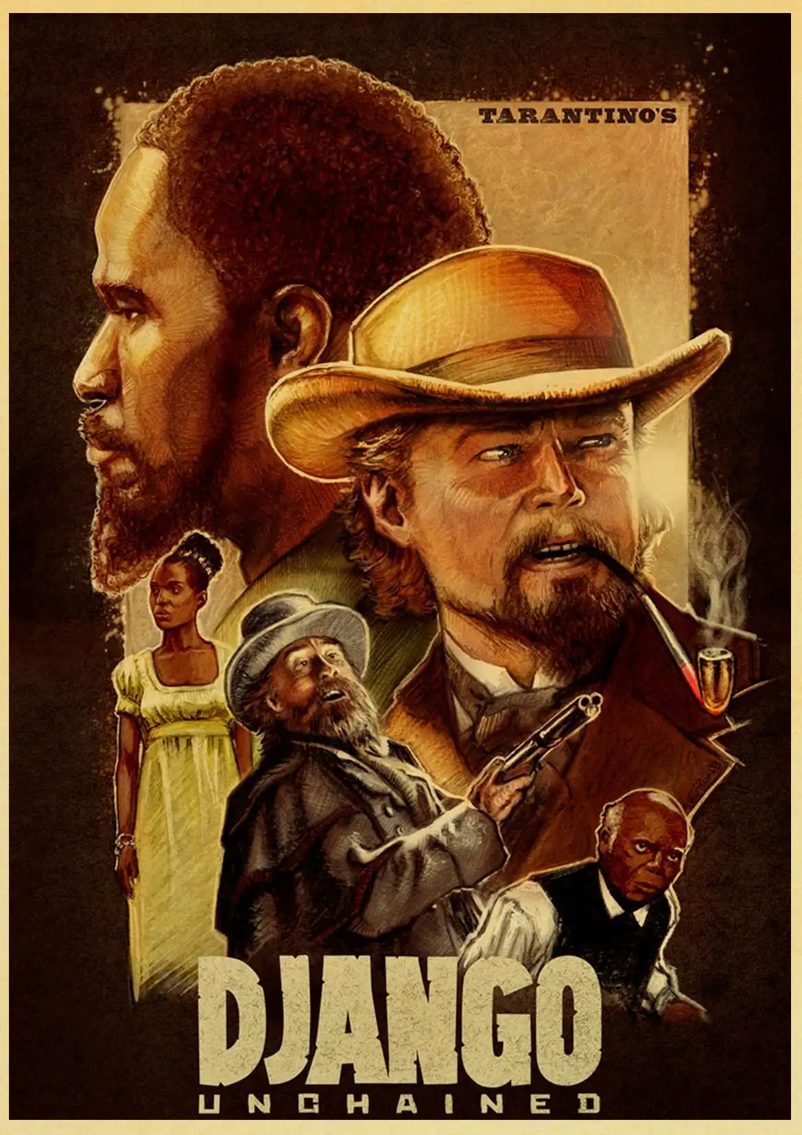 Django Unchained Poster