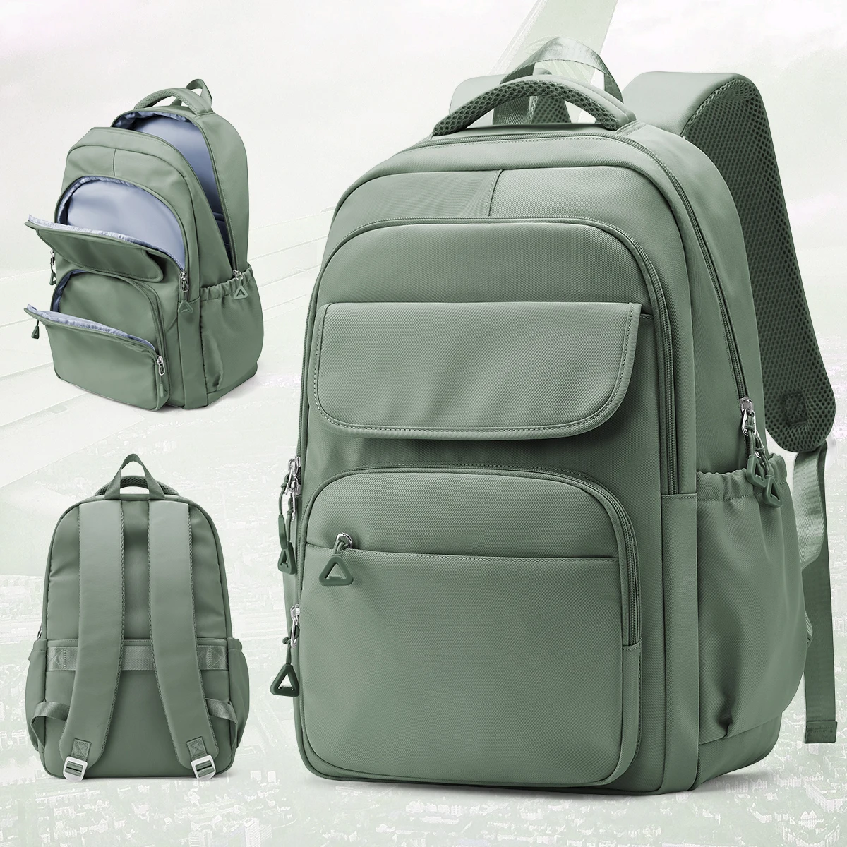 Laptop Backpacks 15.6 Inch College School Backpack, Primary Junior High Girls Boys School Schoolbag, Large Bookbags for Teens 1